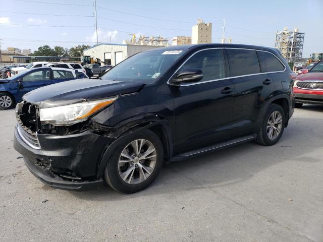 TOYOTA HIGHLANDER 2015 with VIN 5TDZKRFH7FS060219 - Photo from auction