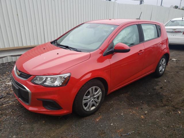 CHEVROLET SONIC 2020 with VIN 1G1JG6SB1L4130960 - Photo from auction