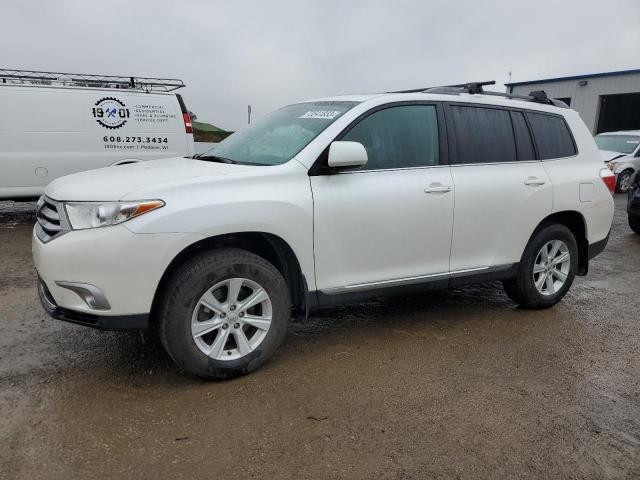 TOYOTA HIGHLANDER 2013 with VIN 5TDBK3EH7DS177148 - Photo from auction