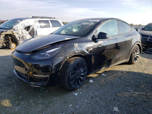 TESLA MODEL Y 2022 with VIN 7SAYGDEF4NF485189 - Photo from auction