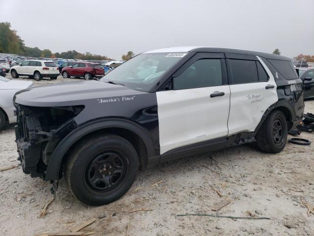 FORD EXPLORER P 2022 with VIN 1FM5K8AB1NGA55209 - Photo from auction