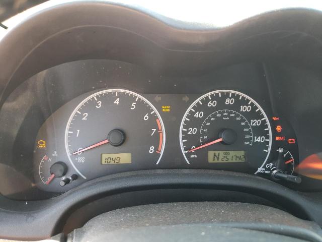 Photo 9 from auction – 2009 TOYOTA COROLLA BA with VIN 1NXBU40E59Z105523