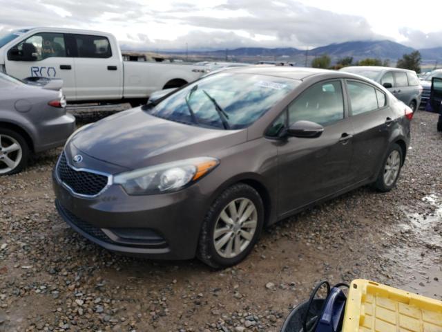 KIA FORTE LX 2014 with VIN KNAFX4A63E5221339 - Photo from auction