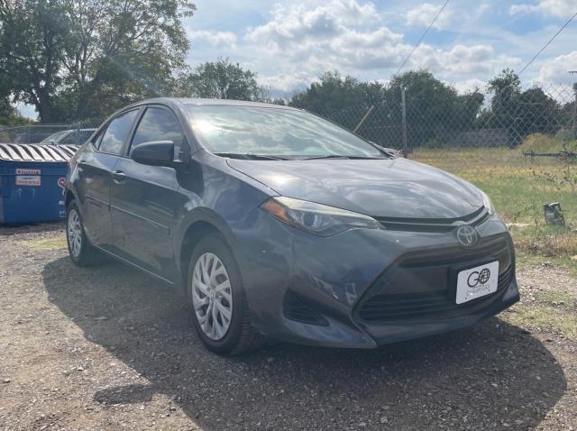 TOYOTA COROLLA L 2018 with VIN 5YFBURHE2JP743879 - Photo from auction