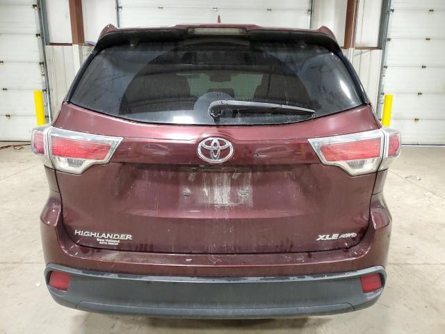 Photo 6 from auction – 2014 TOYOTA HIGHLANDER with VIN 5TDJKRFHXES044608
