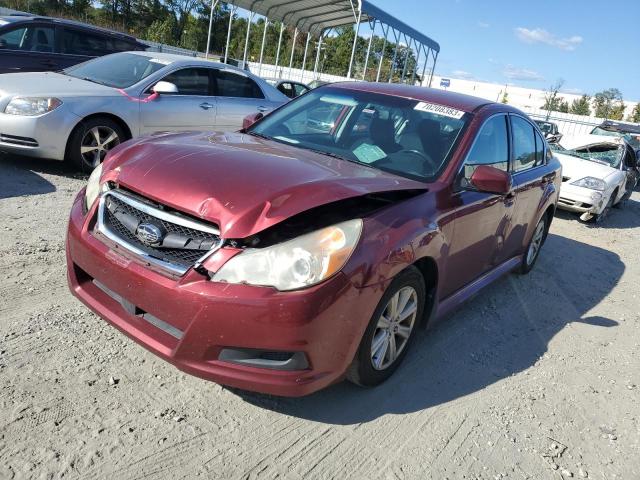SUBARU LEGACY 2.5 2012 with VIN 4S3BMBB69C3035987 - Photo from auction