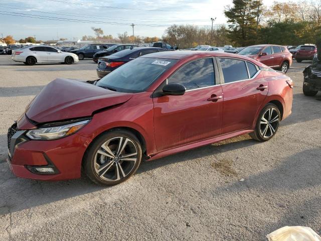 NISSAN SENTRA SR 2023 with VIN 3N1AB8DV1PY267055 - Photo from auction