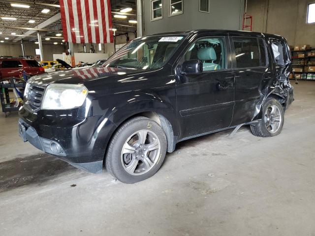HONDA PILOT SE 2015 with VIN 5FNYF4H35FB077447 - Photo from auction