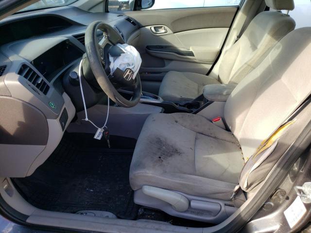Photo 7 from auction – 2012 HONDA CIVIC LX with VIN 19XFB2F56CE312709