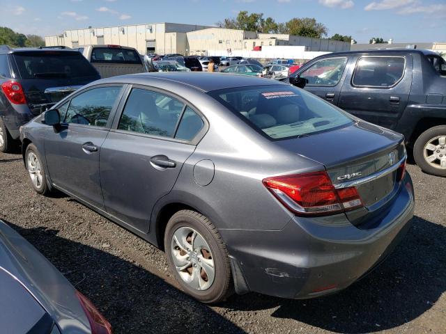 Photo 2 from auction – 2013 HONDA CIVIC LX with VIN 19XFB2F55DE283074