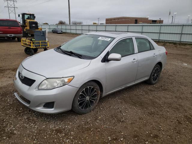 TOYOTA COROLLA BA 2009 with VIN 2T1BU40E39C140126 - Photo from auction