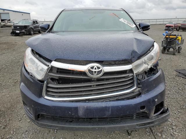 Photo 5 from auction – 2014 TOYOTA HIGHLANDER with VIN 5TDBKRFH4ES005985