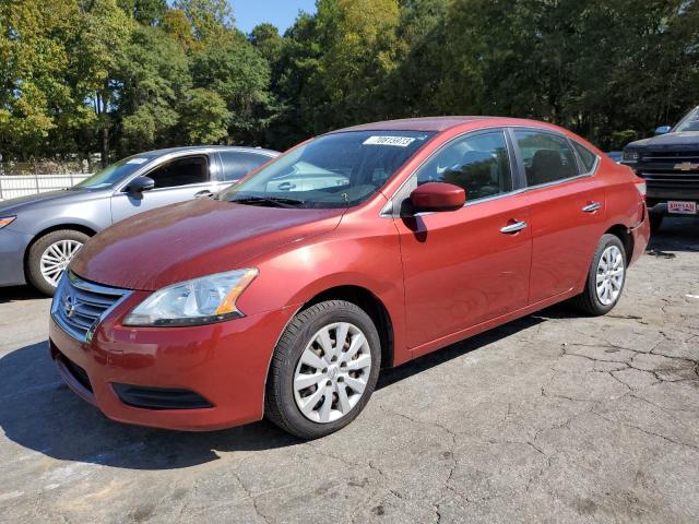 NISSAN SENTRA S 2015 with VIN 3N1AB7AP1FY245314 - Photo from auction