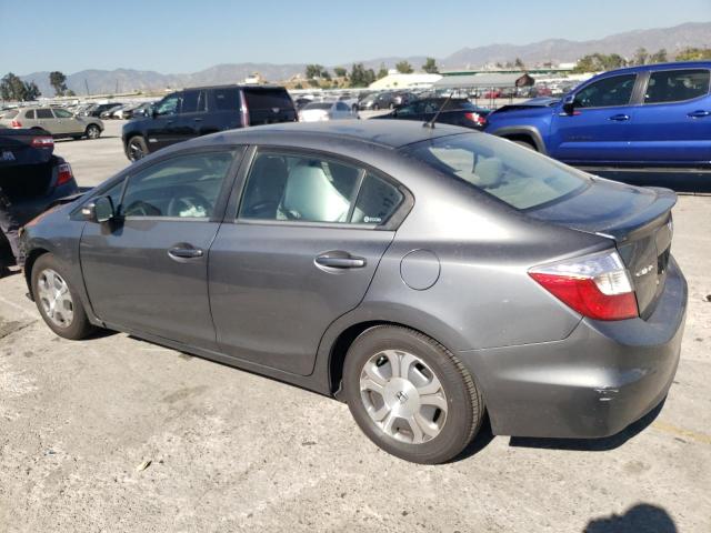 Photo 2 from auction – 2012 HONDA CIVIC HYBR with VIN JHMFB4F27CS000203