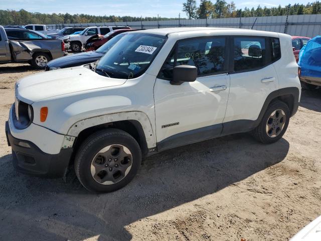 JEEP RENEGADE S 2016 with VIN ZACCJBAT8GPD06110 - Photo from auction