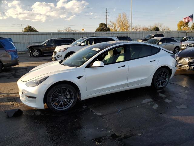 TESLA MODEL 3 2021 with VIN 5YJ3E1EA7MF018878 - Photo from auction