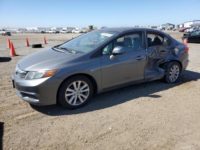 HONDA CIVIC EX 2012 with VIN 2HGFB2F8XCH573289 - Photo from auction