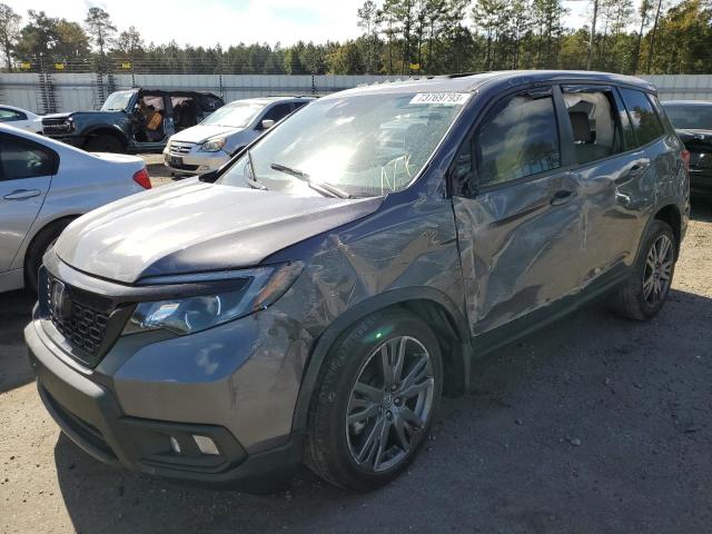HONDA PASSPORT E 2021 with VIN 5FNYF7H5XMB010391 - Photo from auction