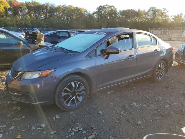 HONDA CIVIC EX 2014 with VIN 2HGFB2F87EH532234 - Photo from auction
