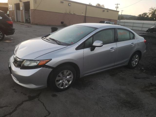 HONDA CIVIC LX 2012 with VIN 2HGFB2F57CH603676 - Photo from auction