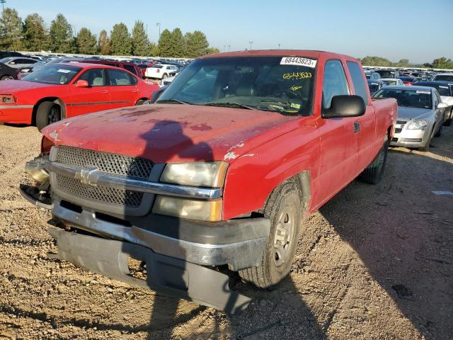 CHEVROLET SILVERADO 2004 with VIN 2GCEC19TX41289849 - Photo from auction