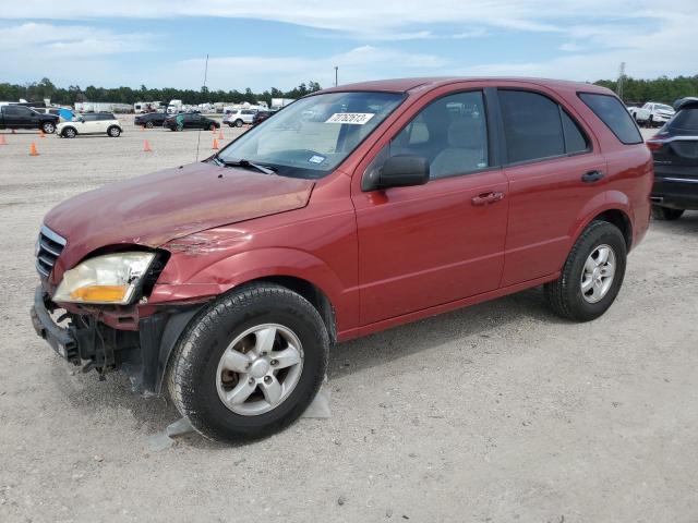 KIA SORENTO EX 2008 with VIN KNDJD735185803293 - Photo from auction