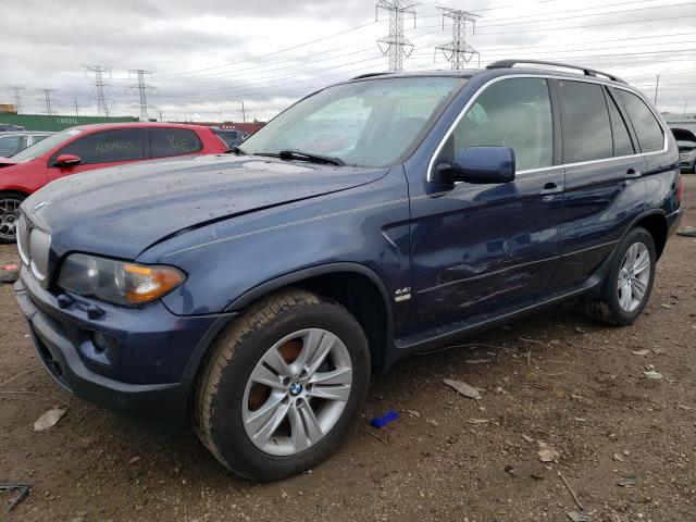 BMW X5 4.4I 2006 with VIN 5UXFB53556LV28602 - Photo from auction