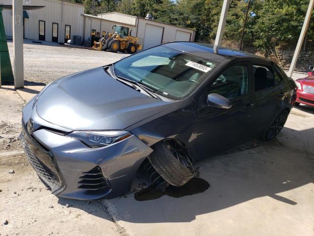 TOYOTA COROLLA L 2019 with VIN 5YFBURHE2KP857091 - Photo from auction