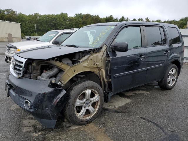 HONDA PILOT EXLN 2015 with VIN 5FNYF4H73FB050038 - Photo from auction
