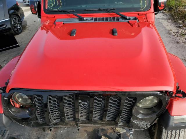 Photo 11 from auction – 2021 JEEP GLADIATOR with VIN 1C6HJTAG7ML515117