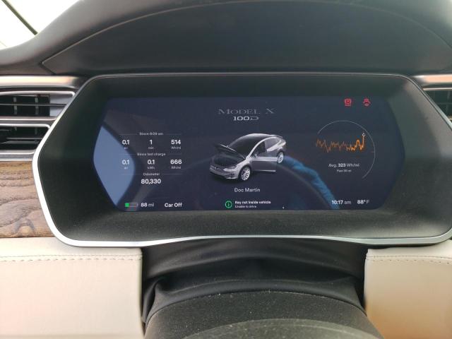 Photo 9 from auction – 2018 TESLA MODEL X with VIN 5YJXCDE26JF089907