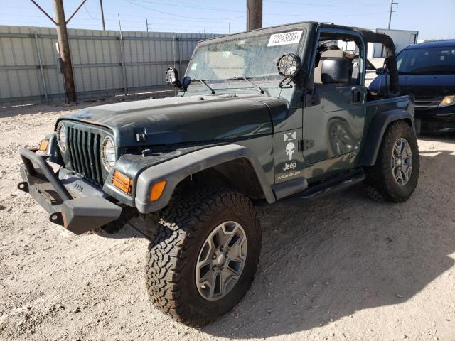 JEEP WRANGLER C 2003 with VIN 1J4FA39S63P335637 - Photo from auction