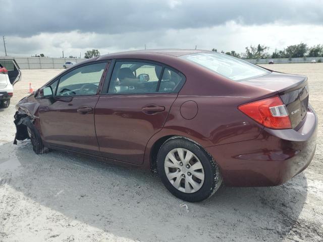 Photo 2 from auction – 2012 HONDA CIVIC LX with VIN 19XFB2F53CE037588