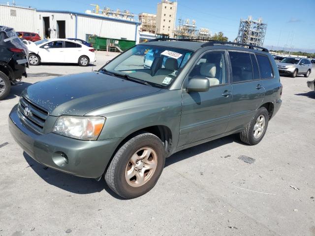TOYOTA HIGHLANDER 2006 with VIN JTEDD21A060148906 - Photo from auction