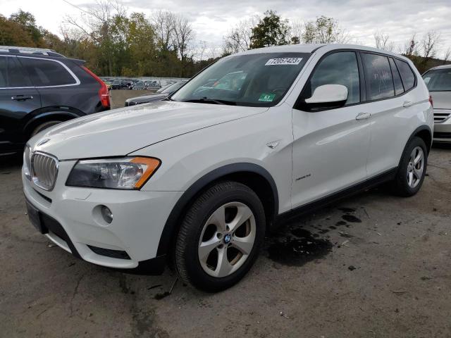 BMW X3 XDRIVE2 2011 with VIN 5UXWX5C57BL704139 - Photo from auction