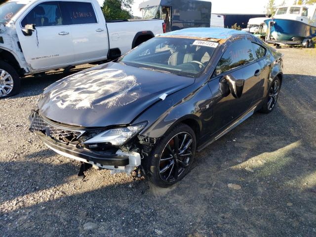 LEXUS RC 350 BAS 2021 with VIN JTHGZ5DC9M5010880 - Photo from auction
