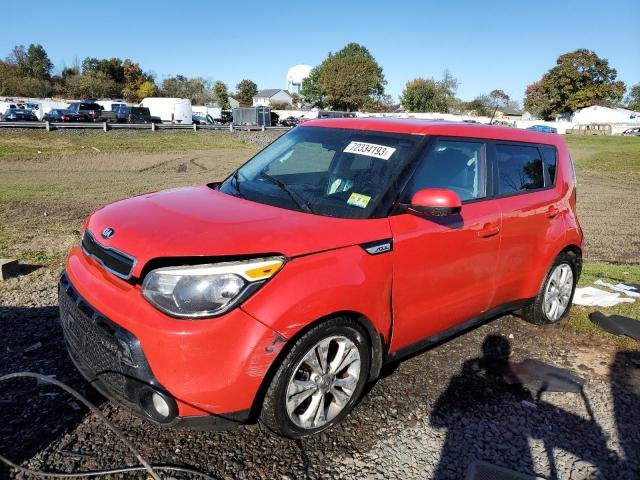 KIA SOUL + 2016 with VIN KNDJP3A51G7835571 - Photo from auction