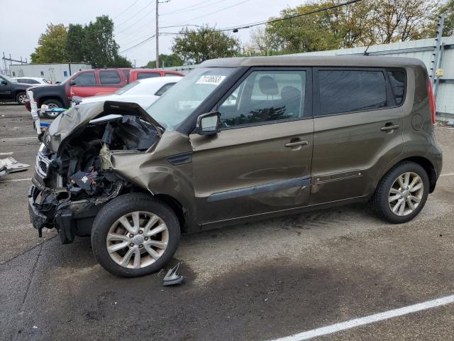 KIA SOUL + 2013 مع رقم تعريف المركبة KNDJT2A63D7560389 - صورة من المزاد