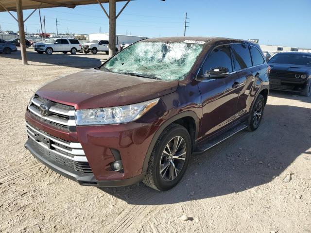 TOYOTA HIGHLANDER 2018 with VIN 5TDZARFH1JS038566 - Photo from auction