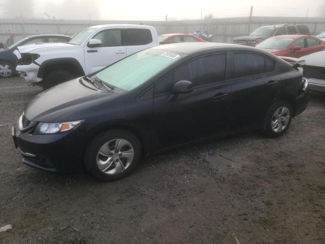 Photo 1 from auction – 2013 HONDA CIVIC LX with VIN 19XFB2F50DE208296