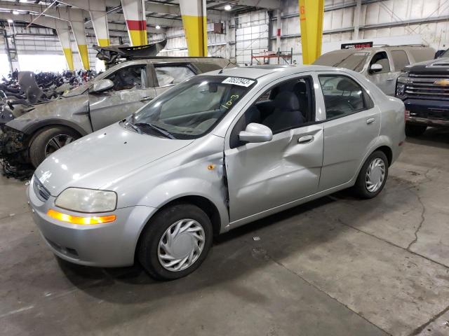 CHEVROLET AVEO LS 2004 with VIN KL1TJ52664B204599 - Photo from auction