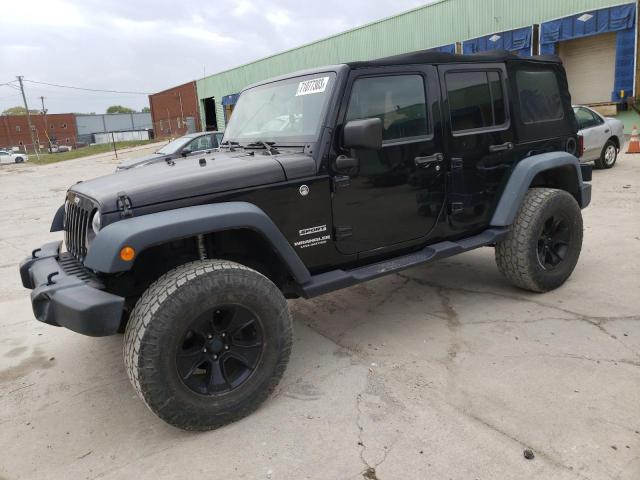 JEEP WRANGLER U 2017 with VIN 1C4BJWDG4HL611417 - Photo from auction