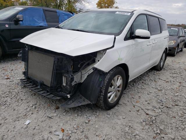 KIA SEDONA LX 2015 with VIN KNDMB5C10F6041988 - Photo from auction
