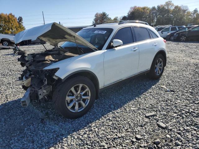 INFINITI FX35 2008 with VIN JNRAS08W88X200649 - Photo from auction