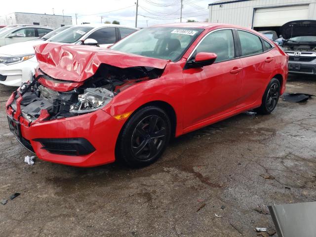 HONDA CIVIC LX 2018 with VIN 2HGFC2F52JH609962 - Photo from auction