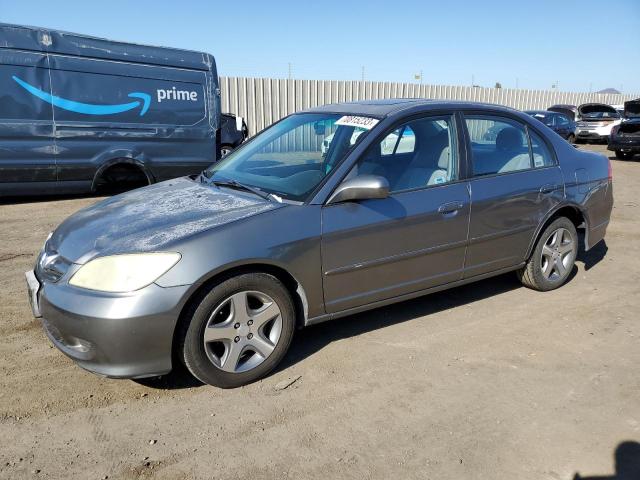 HONDA CIVIC EX 2004 with VIN 2HGES26784H642677 - Photo from auction