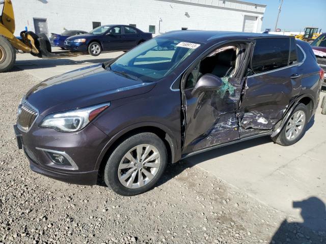 BUICK ENVISION E 2017 with VIN LRBFXDSA0HD109340 - Photo from auction