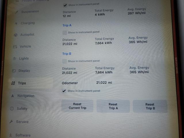 Photo 9 from auction – 2018 TESLA MODEL S with VIN 5YJSA1E20JF286330