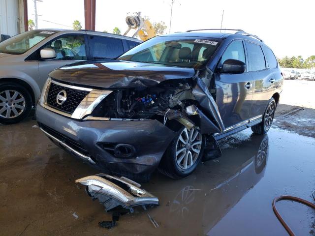 NISSAN PATHFINDER 2014 with VIN 5N1CR2MN4EC660337 - Photo from auction