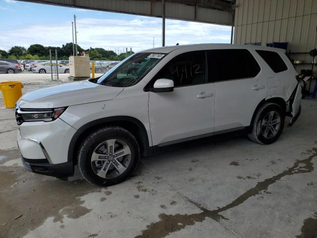 HONDA PILOT EXL 2023 with VIN 5FNYG2H53PB012715 - Photo from auction